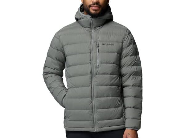 COLUMBIA DRIFT PEAK™ STRETCH DOWN HOODED JACKET