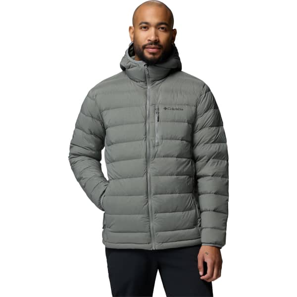 COLUMBIA DRIFT PEAK™ STRETCH DOWN HOODED JACKET
