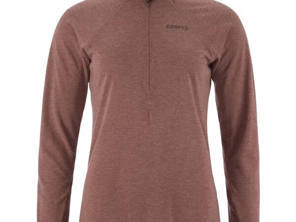CRAFT WOOL LS TEE W ROSE