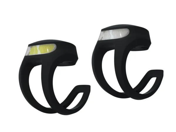 Éclairage vélo arrière grenouille USB Knog Spider (x2)