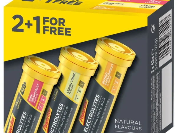 Electrolytes PowerBar 5 Electrolytes MultiPack 8 packs of 2+1x10 tabs Mixed : Mango Passion Fruit+Pink Grapefruit+Lemon Tonic