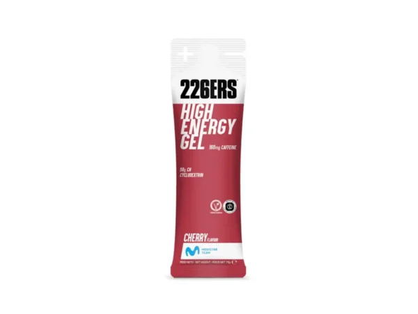 Gel énergétique 226ERS Caféine-Cerise (x8)