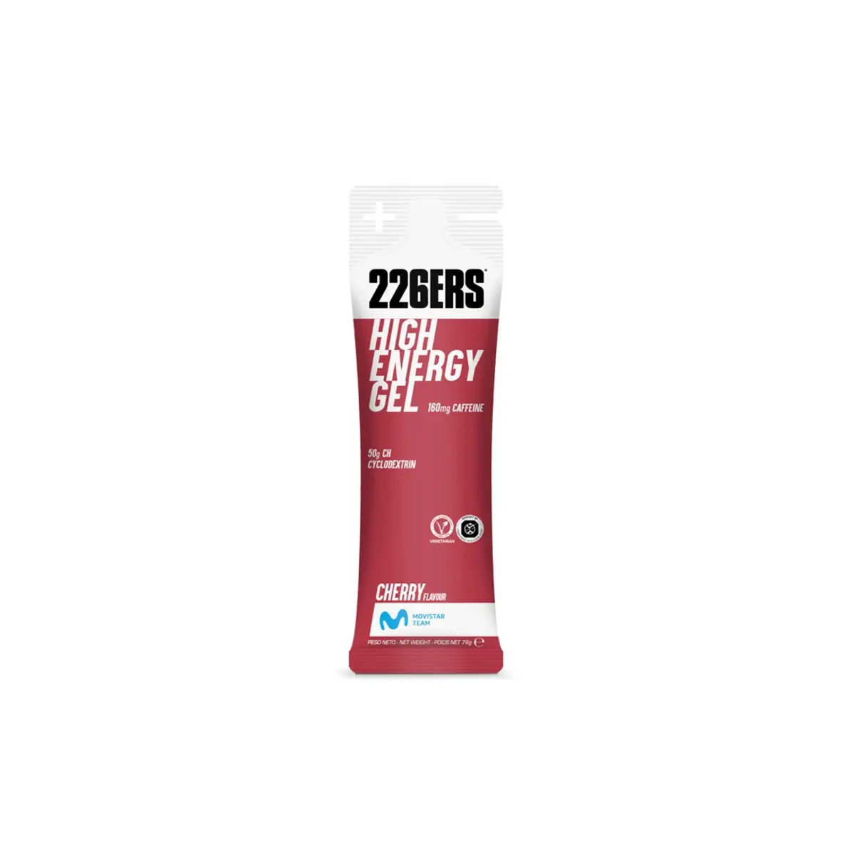 Gel énergétique 226ERS Caféine-Cerise (x8)