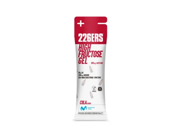 Gel énergétique fructose 226ERS Cola-Caféine (x6)