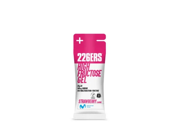 Gel énergétique fructose 226ERS Fraise (x8)