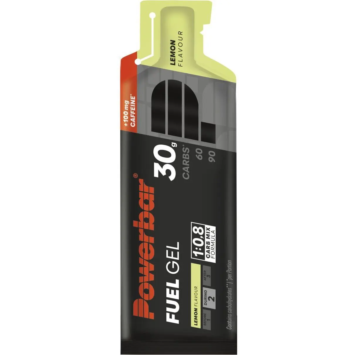 Gel énergétique PowerBar Fuel Gel 30 Lemon (Caffeine)