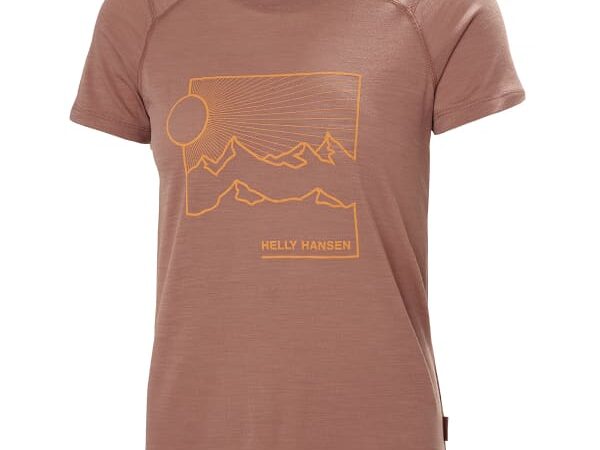 HELLY HANSEN W DURAWOOL GRAPHIC T-SHIRT