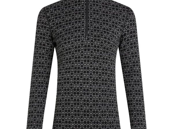ICEBREAKER W MERINO 260 TECH VERTEX LS HALF ZIP ALPINE GEO