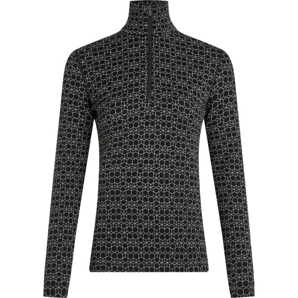 ICEBREAKER W MERINO 260 TECH VERTEX LS HALF ZIP ALPINE GEO