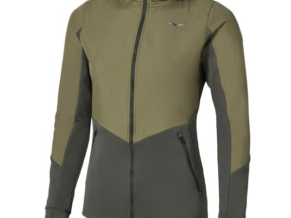 MIZUNO ACTIVE HYBRD F/ZIP HOOD JACKET W