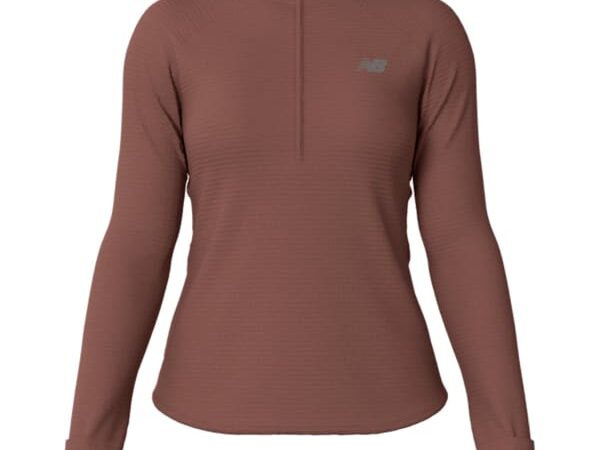 NEW BALANCE ATHLETICS HEAT GRID 1/2 ZIP W