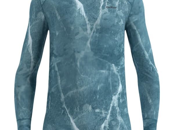ODLO ACTIVE WARM X FROZEN LAKE BL TOP CREW NECK L/S