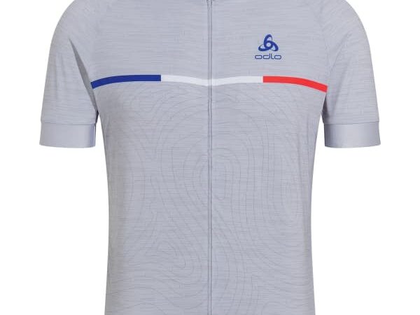 ODLO PERFORMANCE S/S JERSEY TSHIRT S/U COLLAR S/S FULL ZIP