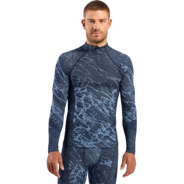 ODLO PERFORMANCE WARM BLACKCOMB BL TOP TURTLE NECK L/S HZ
