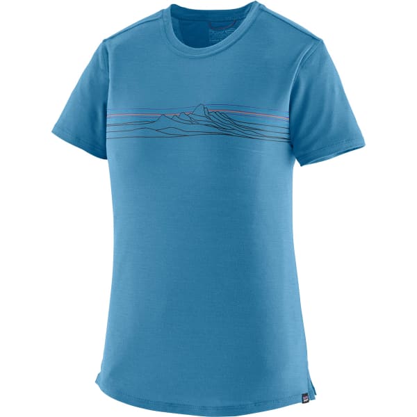 PATAGONIA CAP COOL MERINO BLEND GRAPHIC SHIRT W