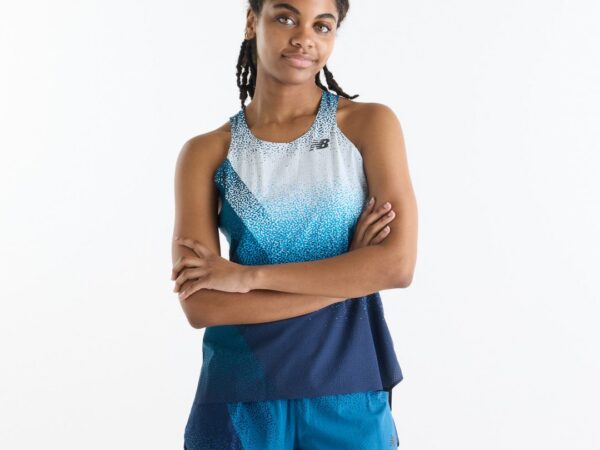Race Day Ultra Light Printed Singlet
