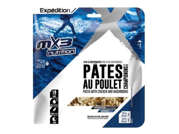 Repas Lyophilisé Pâtes Façon Forestière