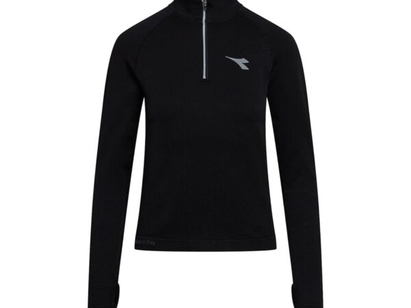T-shirt Manches Longues 1/2 Zip Stratouno - Femme