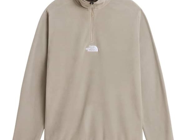 THE NORTH FACE M GLACIER 1/4 ZIP - EMBROIDERED LOGO