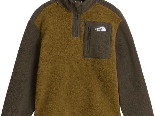 THE NORTH FACE TEEN YUMIORI 1/4 ZIP JACKET JR