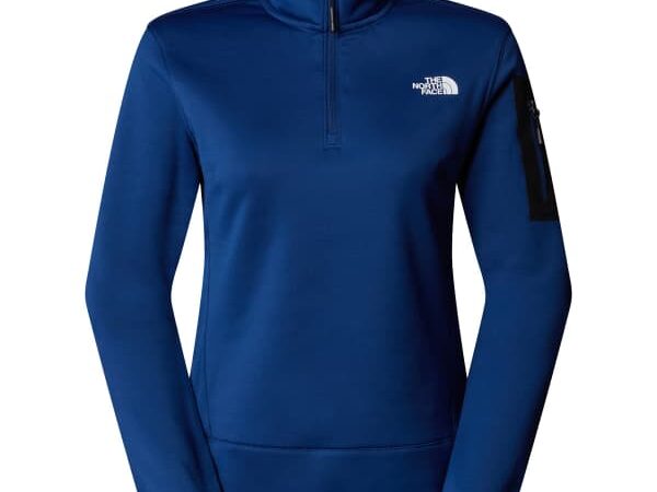 THE NORTH FACE W MISTYESCAPE 1/4 ZIP FLEECE ESTATEBL/BLACK