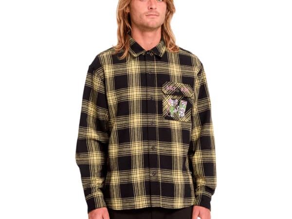 VOLCOM FA OZZY PLAID LS